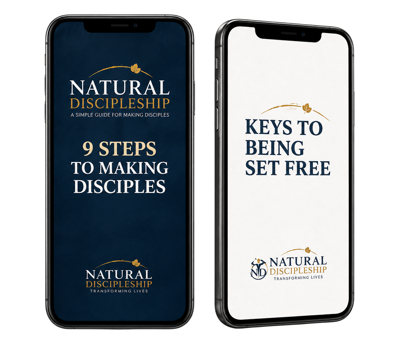 Natural Discipleship App — 9 Steps and Keys to Being Set Free